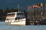 Boat on the Garda Lake